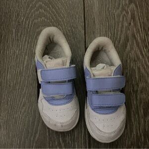 Asics Kids Sneakers - White and Light blue